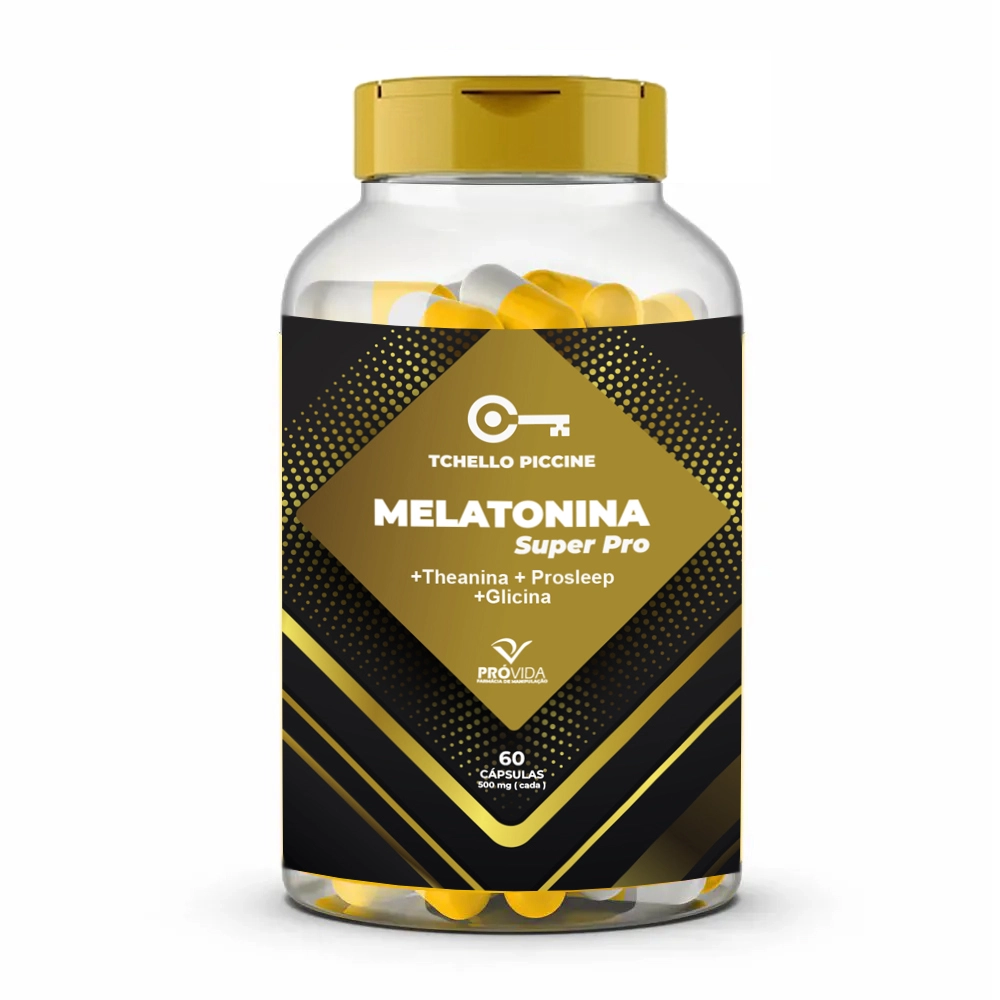 Melatonina SuperPro by Tchello Piccine - 60 Cápsulas