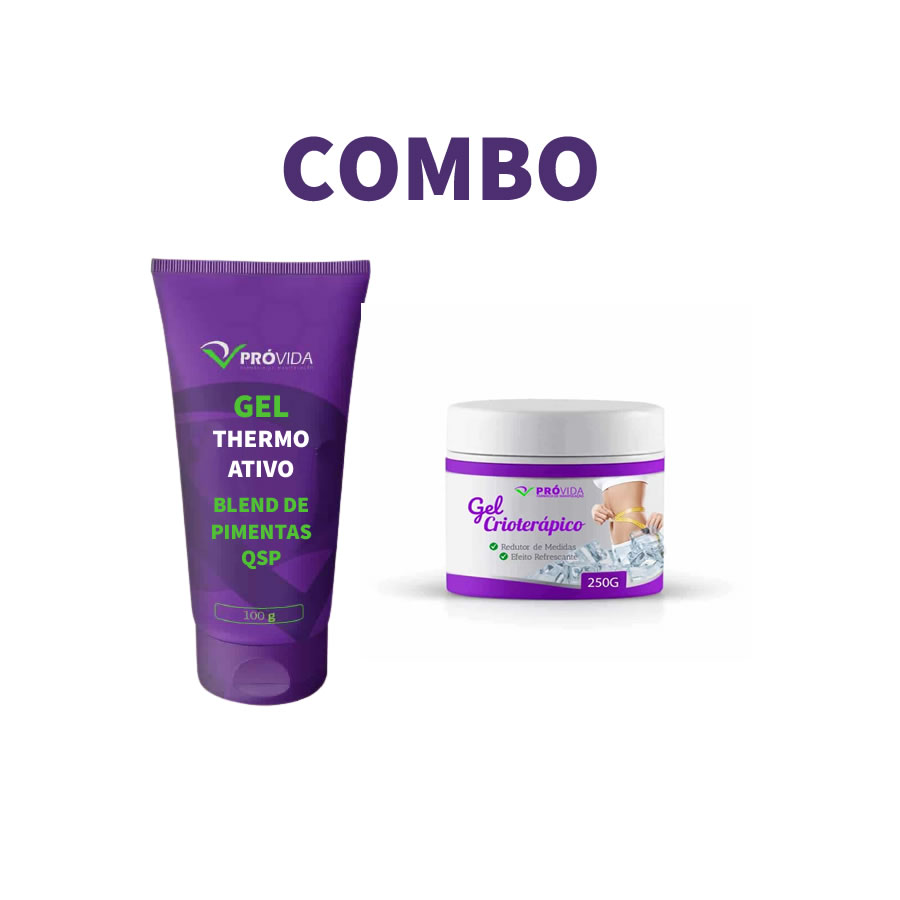 Combo Gel Redutores de Medidas