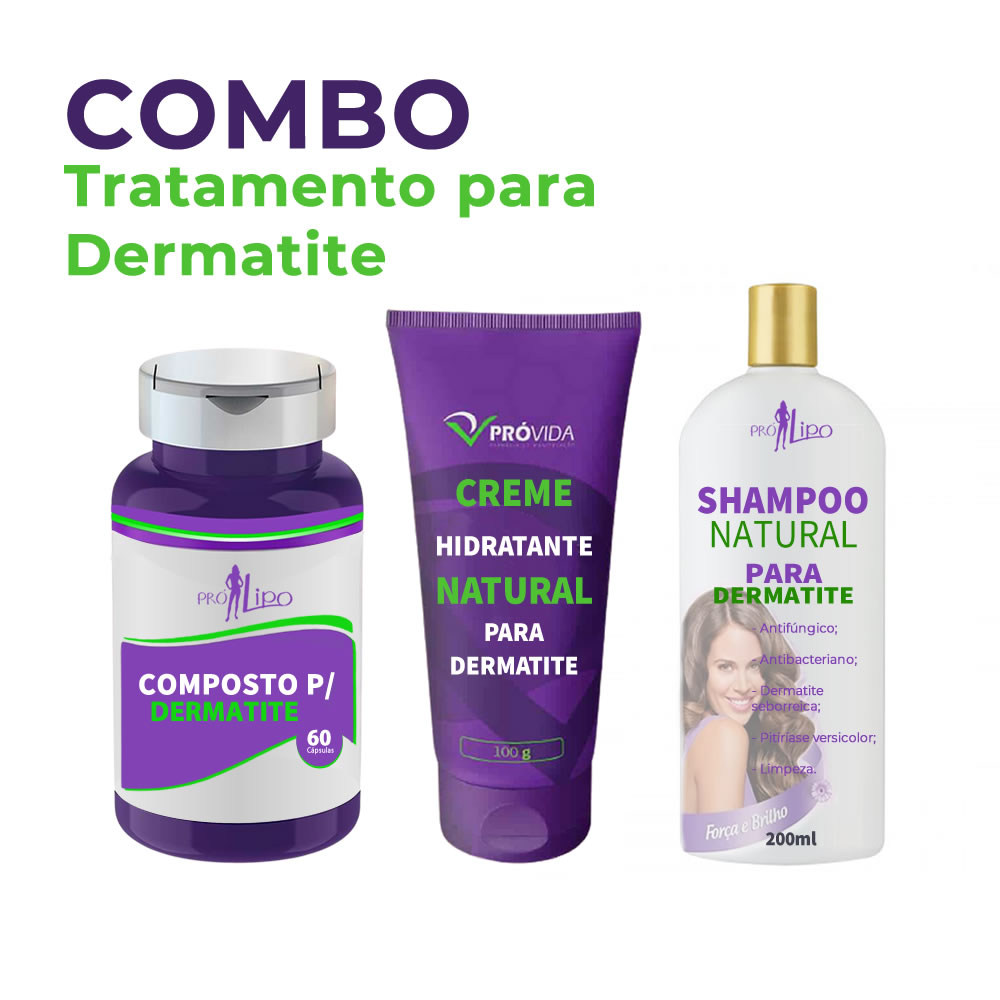 COMBO TRATAMENTO DERMATITE