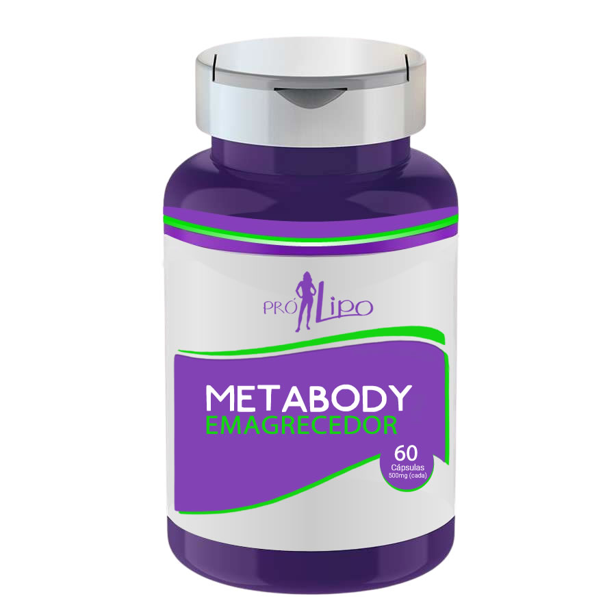 METABODY EMAGRECEDOR 500MG - 60 Cápsulas