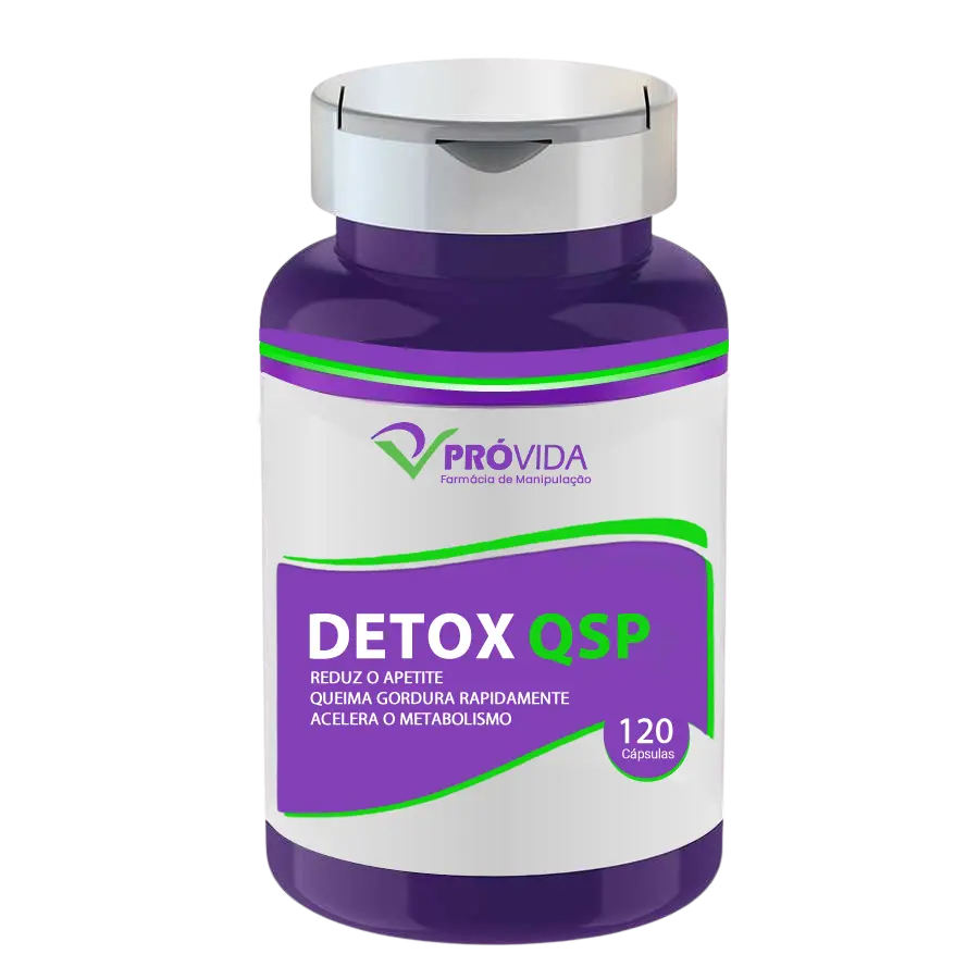 Detox QSP - 120 Cápsulas