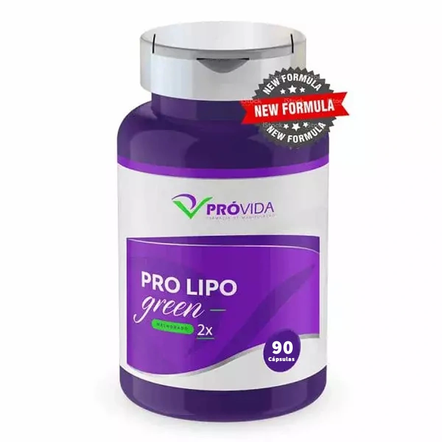 Pro Lipo Green Melhorado 2x - 90 Cápsulas - Pró Vida Farma
