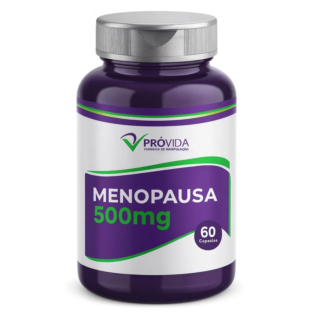 Menopausa 500mg - 60 Cápsulas - Pró Vida Farma